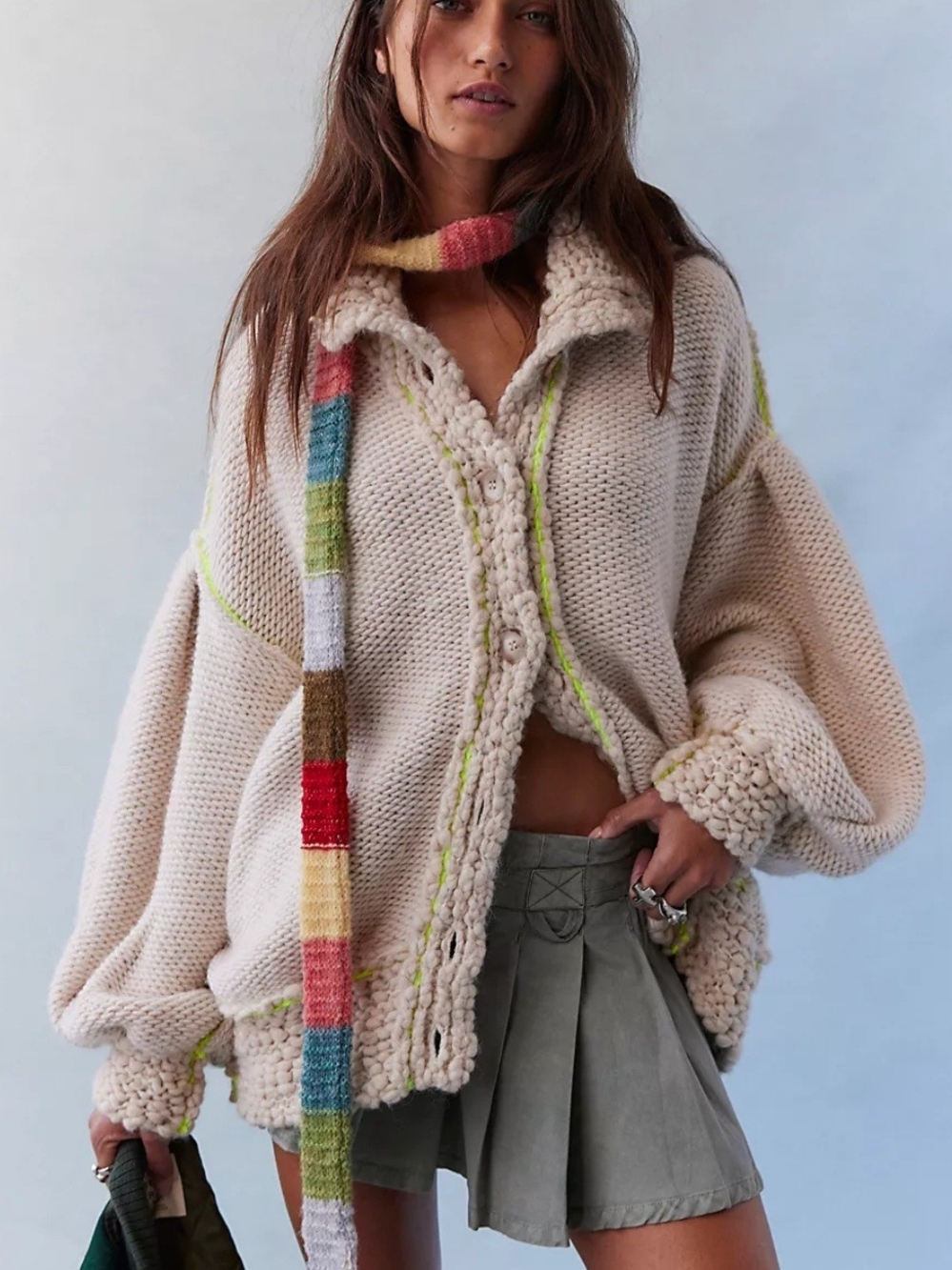 We The Free Winterland Cardi Sz M
